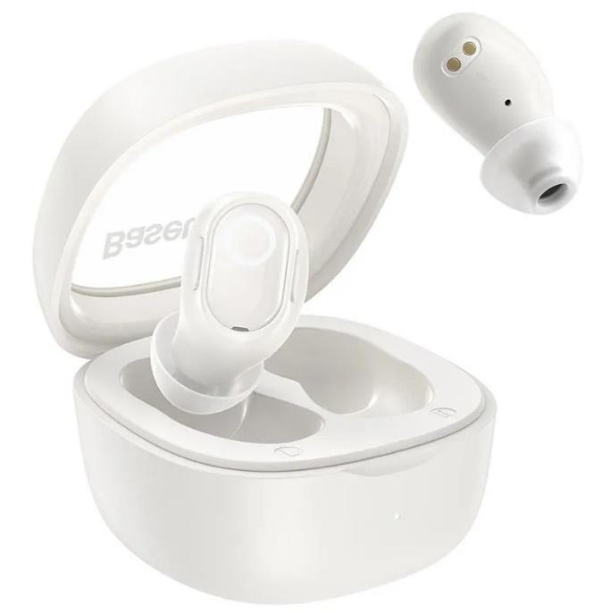Buy Baseus WM02 True Wireless Earphones - White from Vmart in Pakistan