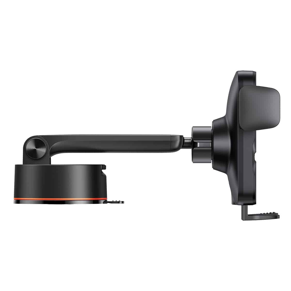 Buy Baseus Wisdom Auto Alignment Car Mount Wireless Charger QI 15W (Suction base) Black from Vmart in Pakistan