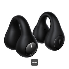 Buy Baseus AirGo AS01 Open Ear Clip On Wireless Earbuds for Sports Black from Vmart in Pakistan