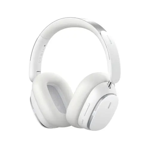 Buy Baseus Bowie H1 Pro Noise Cancellation Wireless Headphones Moon White from Vmart in Pakistan