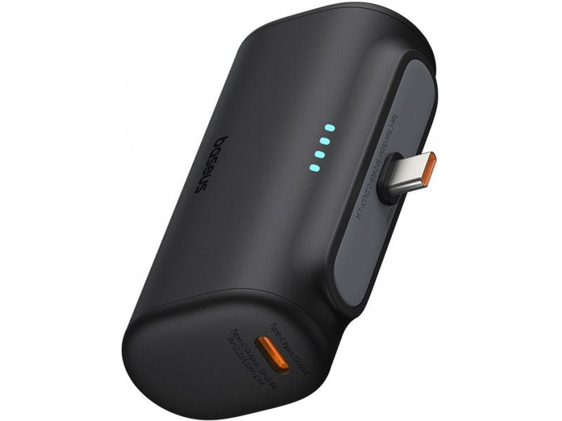 Buy Baseus Compact 5000mAh Fast Charging Power Bank 20W PD With Built-in Type-C Connector from Vmart in Pakistan