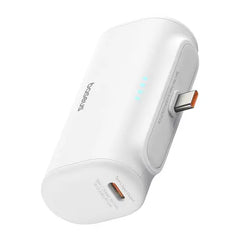 Buy Baseus Compact 5000mAh Fast Charging Power Bank 20W PD With Built-in Type-C Connector from Vmart in Pakistan