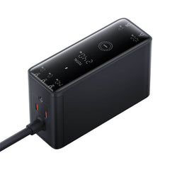Buy Baseus Digital GaN Intelligent Desktop Fast Charger 3C+U+DC 240W from Vmart in Pakistan