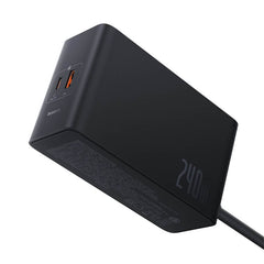 Buy Baseus Digital GaN Intelligent Desktop Fast Charger 3C+U+DC 240W from Vmart in Pakistan