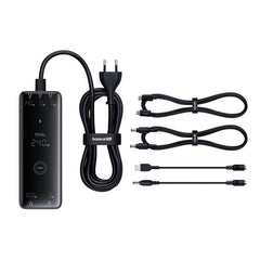 Buy Baseus Digital GaN Intelligent Desktop Fast Charger 3C+U+DC 240W from Vmart in Pakistan