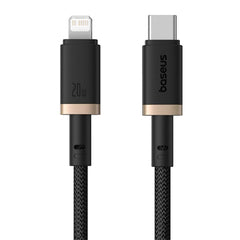 Buy Baseus Dura Series Type-C to Lightning PD 20W Fast Charging Cable 1m Gold/Black from Vmart in Pakistan