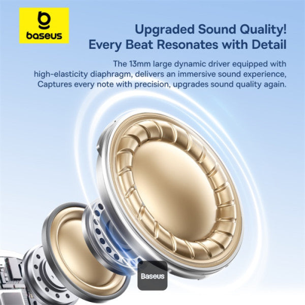 Buy Baseus Encok HZ19 Semi-in-Ear Wired Earphones White Vmart in Pakistan