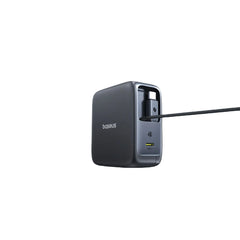 Buy Baseus EnerCore CJ21 Fast Charger with Dual Retractable Cables 3C 67W from Vmart in Pakistan