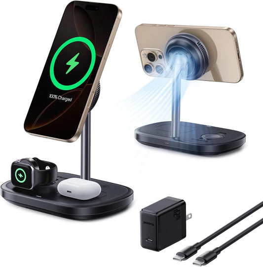 Buy Baseus EnerFill FS41 3-in-1 Wireless Charging Stand Vmart in Pakistan