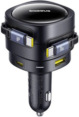 Buy Baseus Enjoyment Max 90W Car Charger with Dual Retractable Cable from Vmart in Pakistan