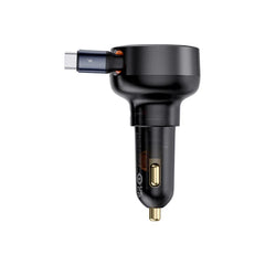 Buy Baseus Enjoyment Pro 60W Retractable USB-C Car Charger from Vmart in Pakistan
