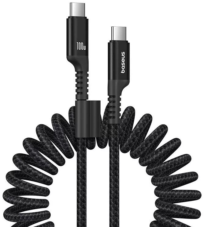 Buy Baseus Fish-Eye 100W USB-C to USB-C Cable 1m Black from Vmart in Pakistan