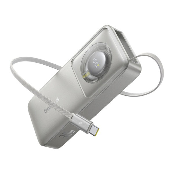 Buy Baseus Free2Pull 10000mAh 30W Power bank with Retractable USB-C Cable from Vmart in Pakistan