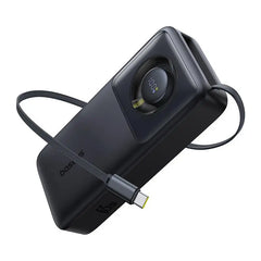 Baseus Free2pull 65W 20000mAh Power bank Retractable For Macbook Laptop Mobile