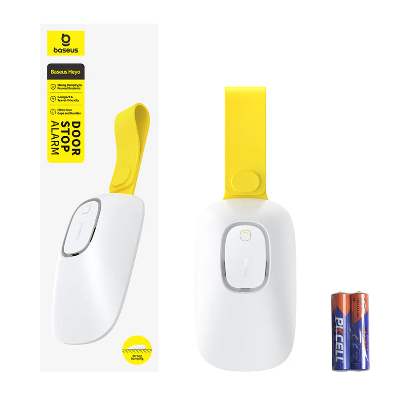 Buy Baseus Heyo Door Stop Alarm Moon White from Vmart in Pakistan