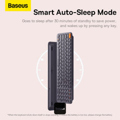 Buy Baseus K01B Wireless Tri-Mode Keyboard Gray from Vmart in Pakistan