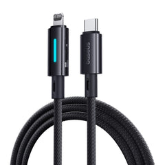 Buy Baseus Lit Button Control 20W Type-C to Lightning Cable Black 1m from Vmart in Pakistan