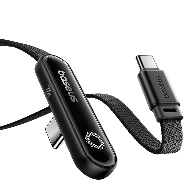 Buy Baseus MVP 3 100W USB-C to USB-C Fast Charging Cable Cosmic Black 1m from Vmart in Pakistan