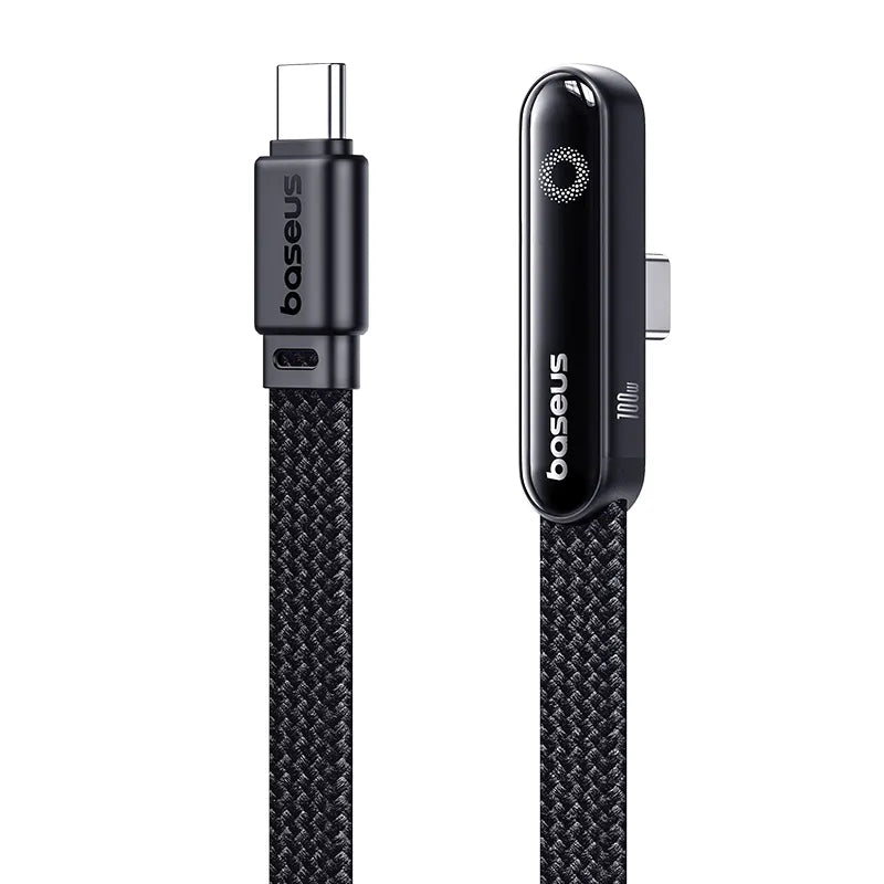 Buy Baseus MVP 3 100W USB-C to USB-C Fast Charging Cable Cosmic Black 1m from Vmart in Pakistan