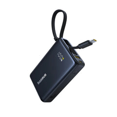 Buy Baseus Picogo 45W 10000mAh Power Bank With Built-in Cable Black from Vmart in Pakistan