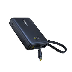 Buy Baseus Picogo 45W 10000mAh Power Bank With Built-in Cable Black from Vmart in Pakistan