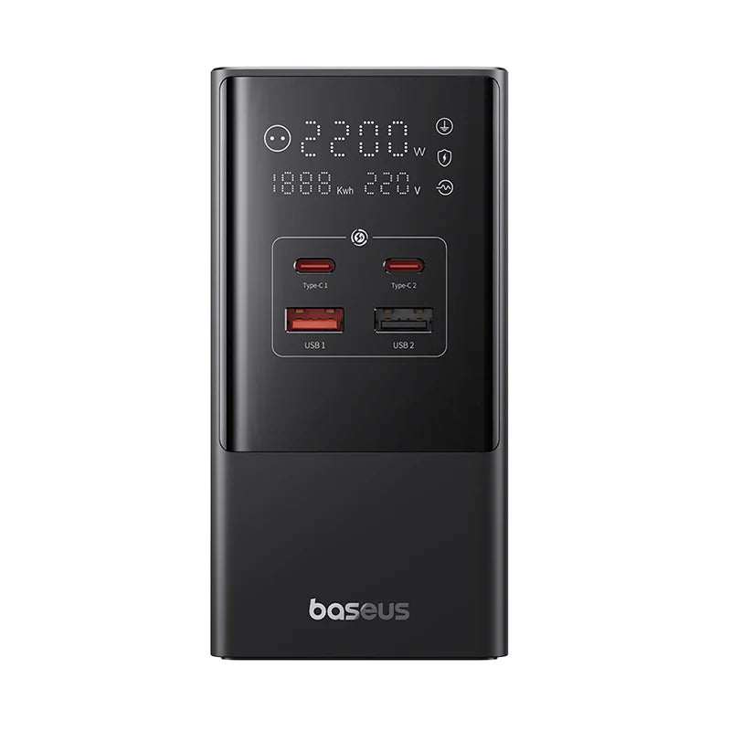 Buy Baseus PowerCombo Tower Digital PowerStrip 3AC+2U+2C 35W from Vmart in Pakistan