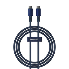 Buy Baseus Tungsten Gold USB-C to USB-C Cable 100W 1m Vmart in Pakistan