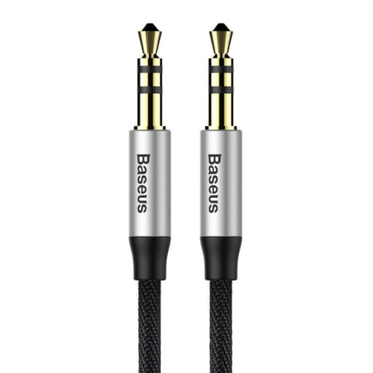 Buy Baseus Yiven M30 Male to Male 3.5mm Aux Audio Cable Black 1.5m from Vmart in Pakistan