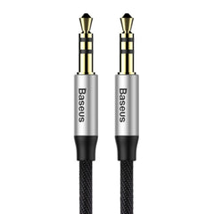 Buy Baseus Yiven M30 Male to Male 3.5mm Aux Audio Cable Black 1.5m from Vmart in Pakistan
