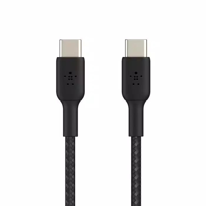 Buy Belkin BoostCharge Braided USB-C to USB-C Cable 1m Black from Vmart in Pakistan