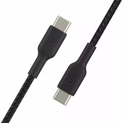 Buy Belkin BoostCharge Braided USB-C to USB-C Cable 1m Black from Vmart in Pakistan