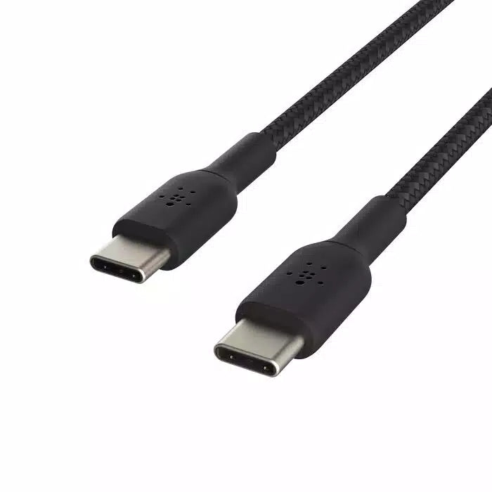 Buy Belkin BoostCharge Braided USB-C to USB-C Cable 1m Black from Vmart in Pakistan
