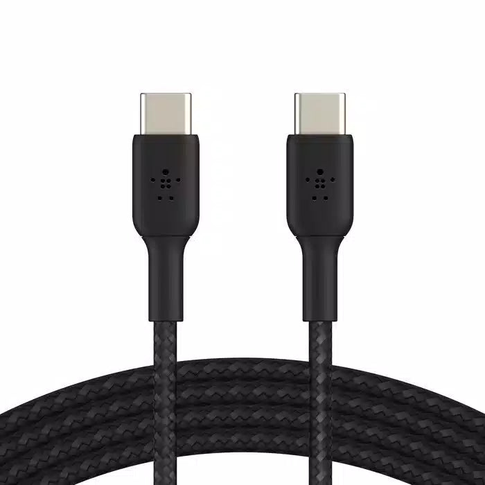 Buy Belkin BoostCharge Braided USB-C to USB-C Cable 1m Black from Vmart in Pakistan