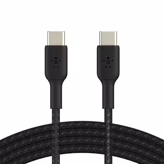 Buy Belkin BoostCharge Braided USB-C to USB-C Cable 1m Black from Vmart in Pakistan