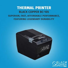 Buy Black Copper BC-105 Thermal Receipt Printer from Vmart in Pakistan