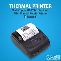 Buy Black Copper BC-P58B Bluetooth Thermal Receipt Printer from Vmart in Pakistan