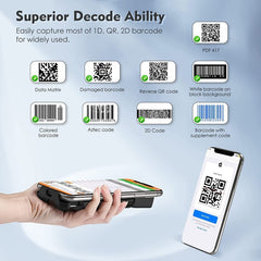 Buy Black Copper BC-PDRKIT2D Wireless Phone Back Clip Scanner from Vmart in Pakistan