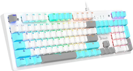 Buy Bloody S510N Mechanical Switch RGB Gaming Keyboard - Ice White from Vmart in Pakistan