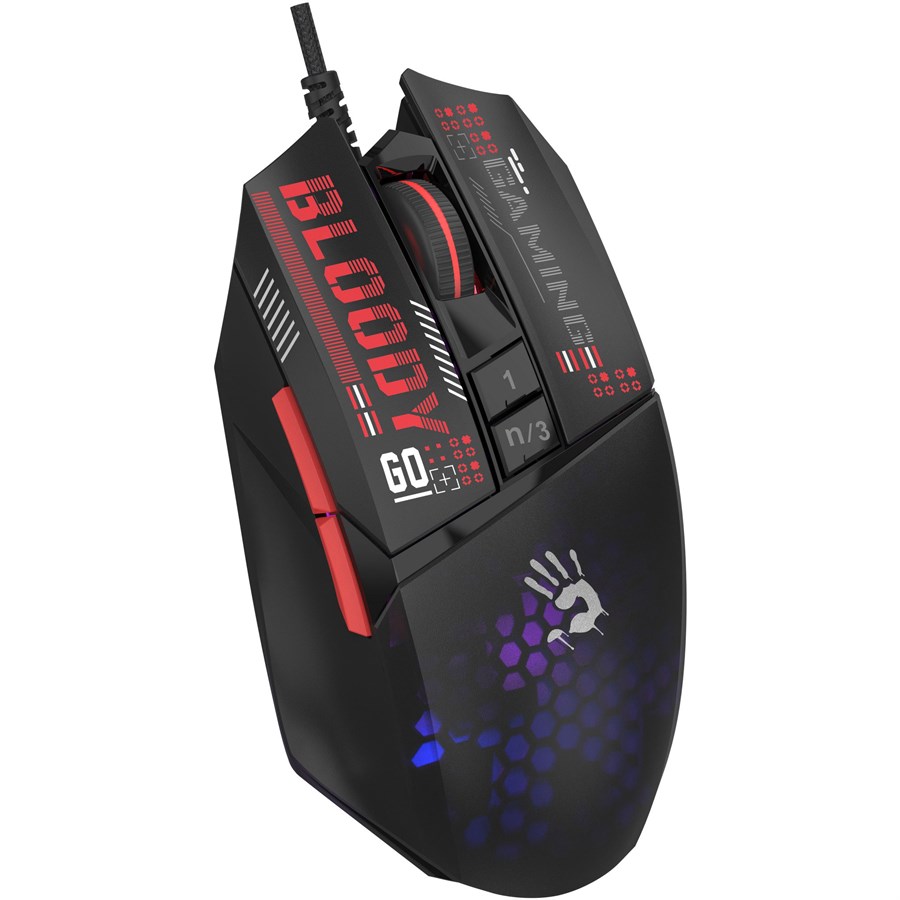 Buy Bloody W60 Max Mini Lightweight RGB Gaming Mouse from Vmart in Pakistan
