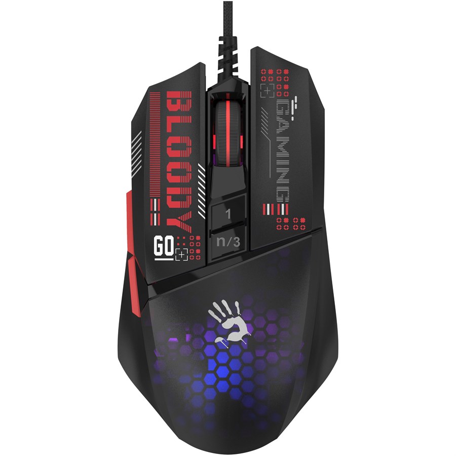 Buy Bloody W60 Max Mini Lightweight RGB Gaming Mouse from Vmart in Pakistan