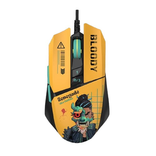 Buy Bloody W63 Max RGB Gaming Mouse Renegade (Sunset) from Vmart in Pakistan