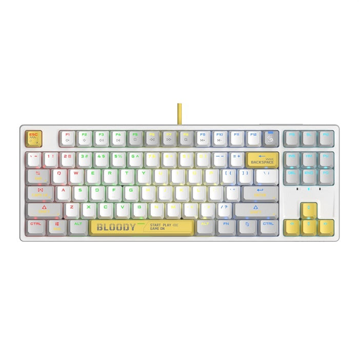 Buy Bloody S87 RGB Mechanical Keyboard Energy White from Vmart in Pakistan