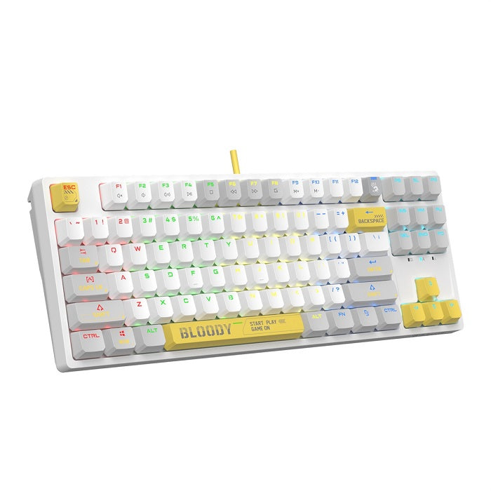Buy Bloody S87 RGB Mechanical Keyboard Energy White from Vmart in Pakistan