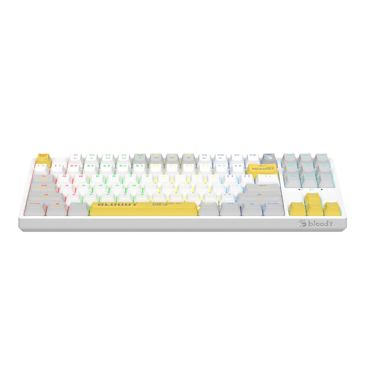 Buy Bloody S87 RGB Mechanical Keyboard Energy White from Vmart in Pakistan