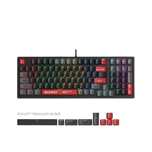 Buy Bloody S98 RGB Mechanical Keyboard Bloody Red Vmart in Pakistan
