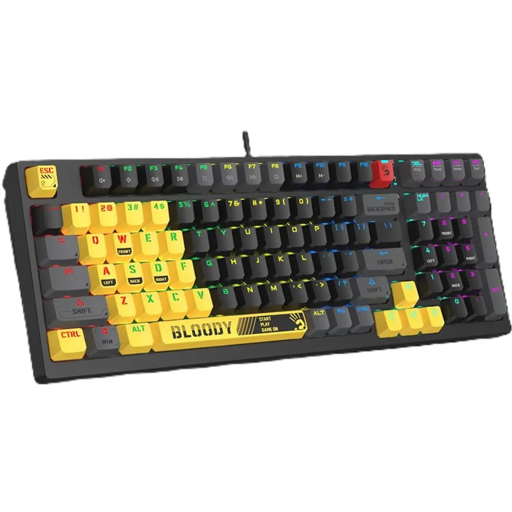 Buy Bloody S98 RGB Mechanical Keyboard Sports Lime Vmart in Pakistan