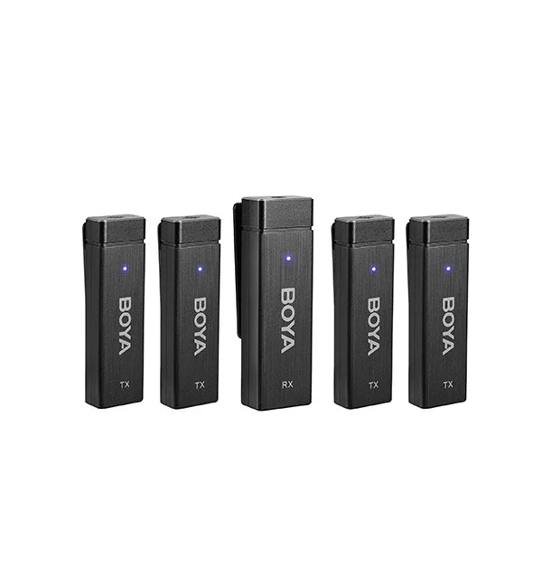 Buy BOYA BY-W4 Ultracompact 2.4GHz Wireless Microphone System from Vmart in Pakistan