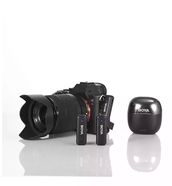 Buy Boya BY-WM3T-M2 Mini 2.4GHz Wireless Microphone from Vmart in Pakistan