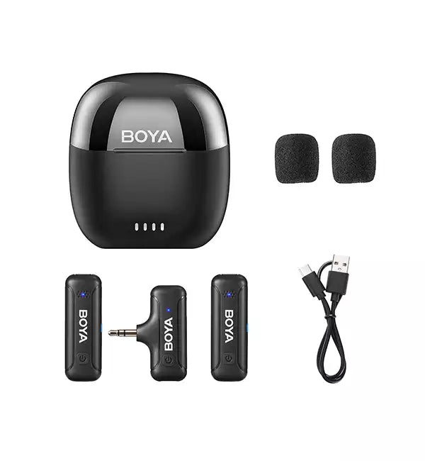 Buy Boya BY-WM3T-M2 Mini 2.4GHz Wireless Microphone from Vmart in Pakistan