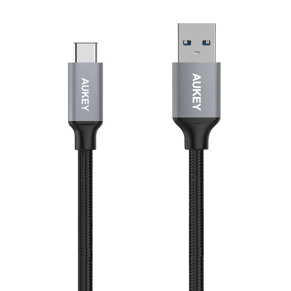 Buy Aukey Braided Nylon USB 3.0 A to C Cable (3.3ft) from Vmart in Pakistan